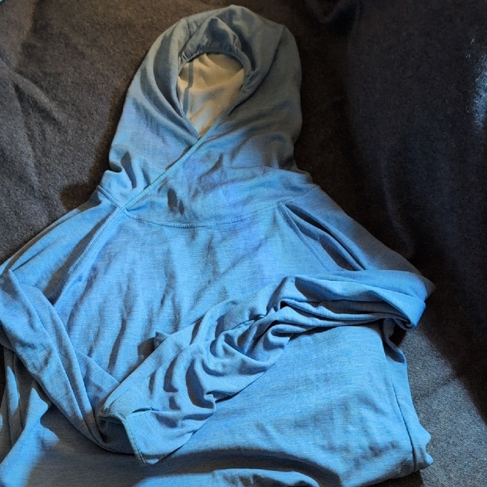 Patagonia Blue Textured Top